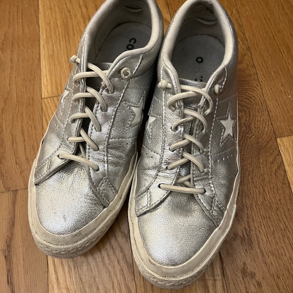 Silver Converse All Star One - Picture 4 of 4